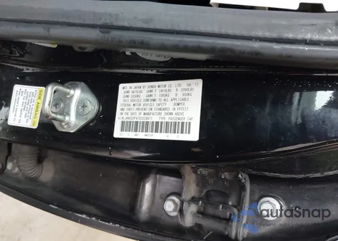 2012 Acura Tsx 2.4 из США, поврежденный, VIN JH4CU2F47CC024871